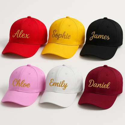 Personalized Name Caps