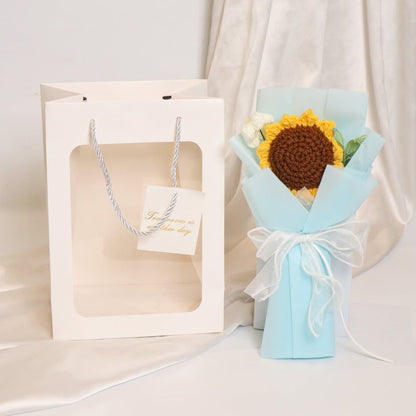 Handmade Crochet Sunflower