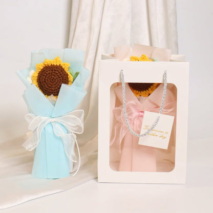 Handmade Crochet Sunflower