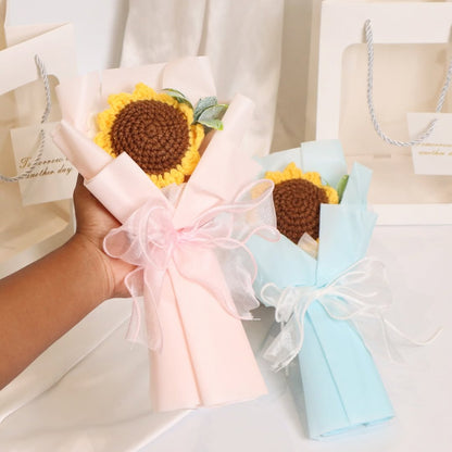 Handmade Crochet Sunflower