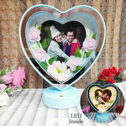 Personalized Floral Lamp