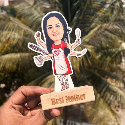 Caricature Standee For MOM