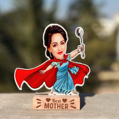 Caricature Standee For MOM