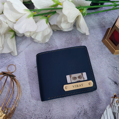 Personalized Wallet With Eye Engraved Strip