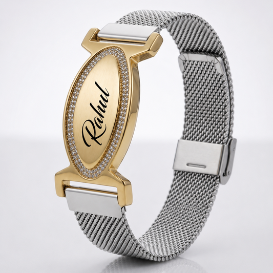 Men's Personalized Bracelet – Custom Name Jewellery