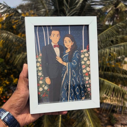 Personalized Ghibli Art Frame