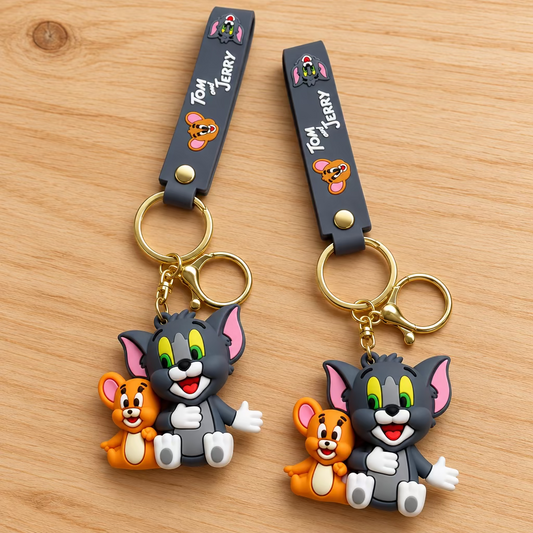 Premium Tom & Jerry Keychain