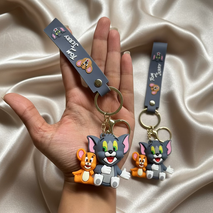 Premium Tom & Jerry Keychain