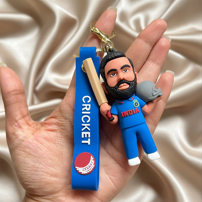 Premium Rohit Sharma Keychains
