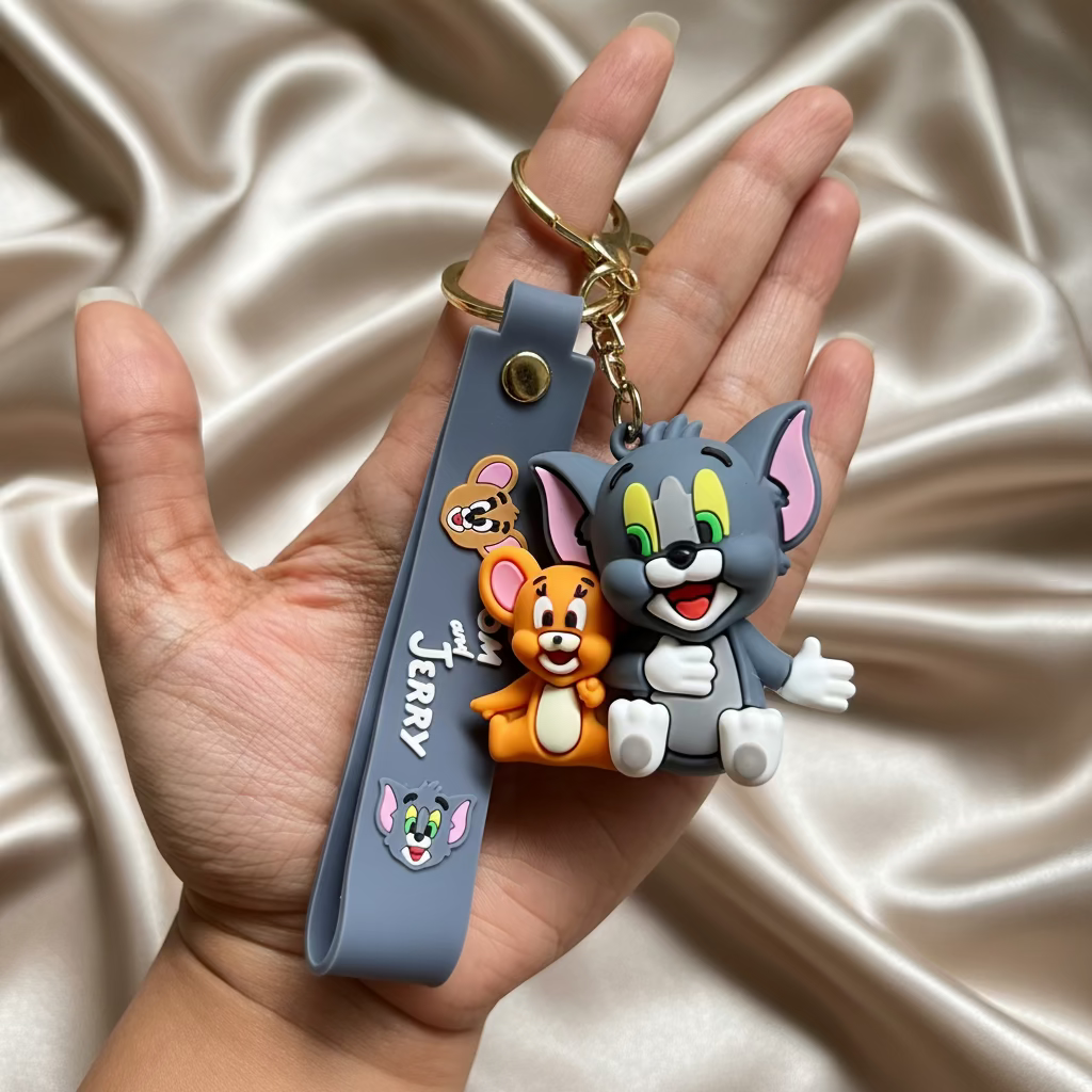 Premium Tom & Jerry Keychain