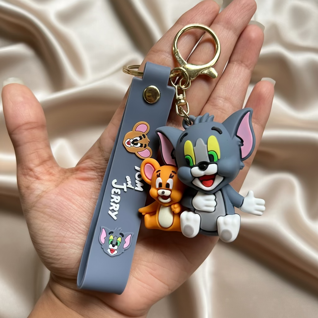 Premium Tom & Jerry Keychain