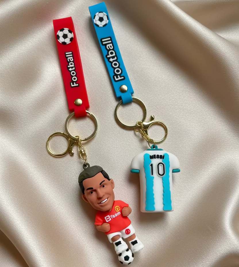 Premium Football Keychains