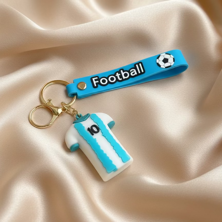 Premium Football Keychains