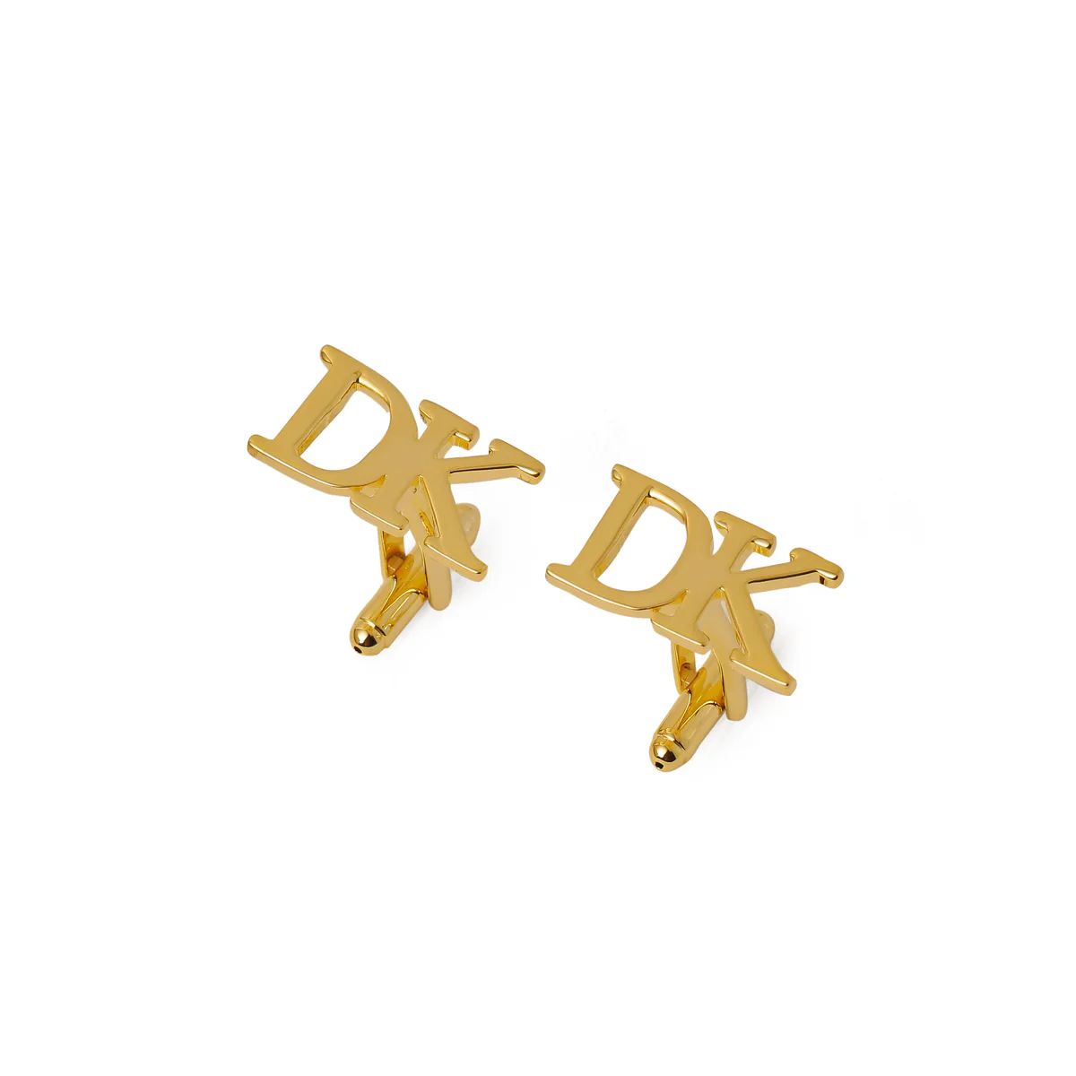 Premium Brass Customised Initial Cufflinks