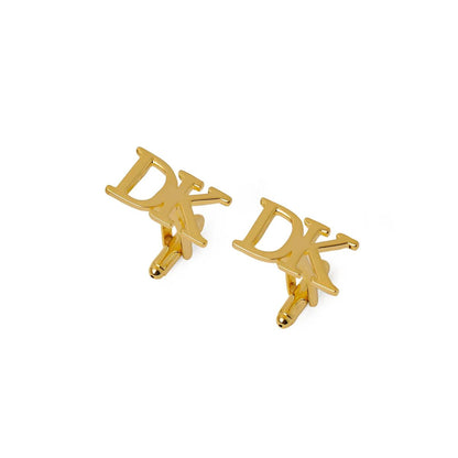 Premium Brass Customised Initial Cufflinks