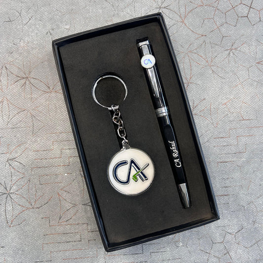 Professional Pen & Keychain Gift Set