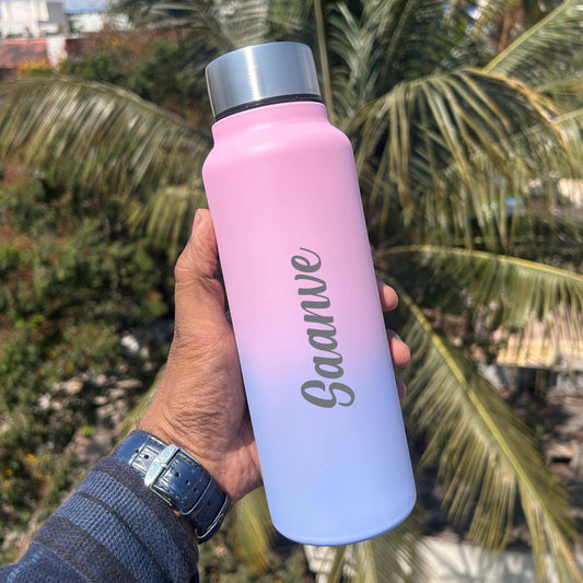 Atlantis Dual Shade Bottle – 750ML Customisable Steel Bottle