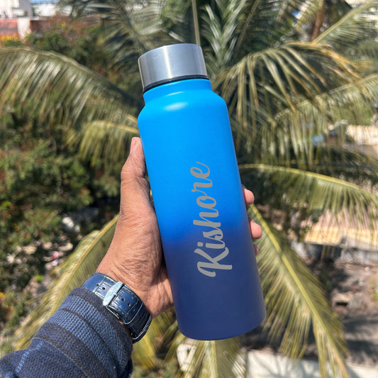 Atlantis Dual Shade Bottle – 750ML Customisable Steel Bottle