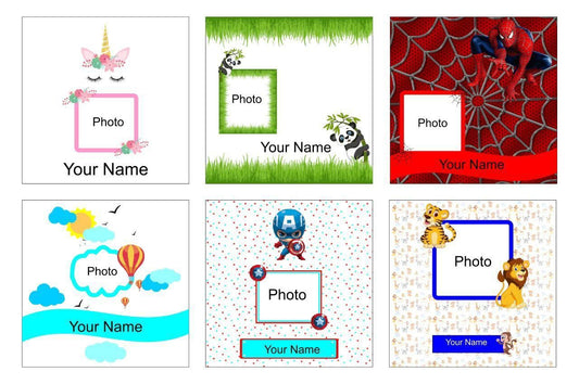 Kids Puzzle Stationery Set – Customised Name & Image Box
