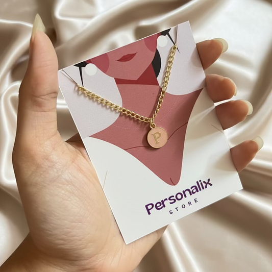 Elegant Customised Initial Necklace