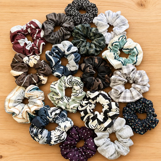 Mini Cotton Scrunchie (Random Design)
