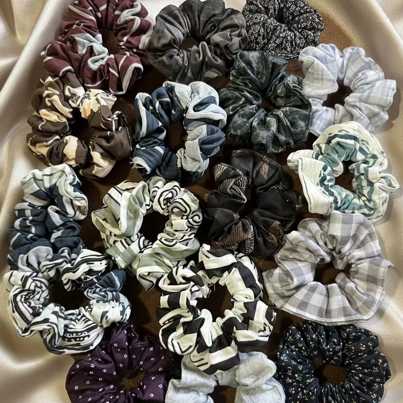 Mini Cotton Scrunchie (Random Design)