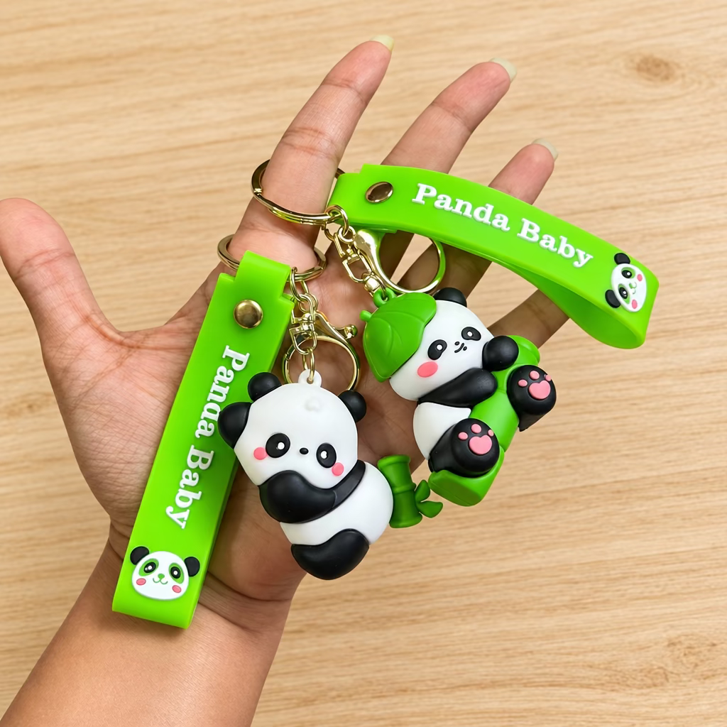 Premium Panda Keychains