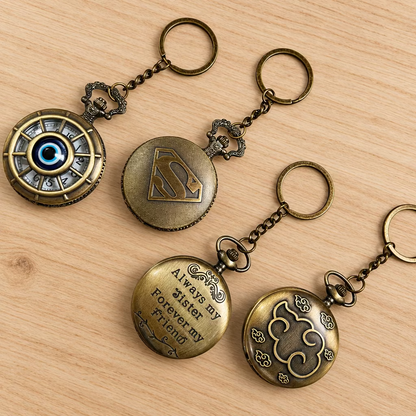 Vintage Clock Keychains