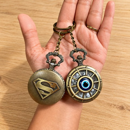 Vintage Clock Keychains