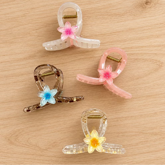 Big Flower Hair Claw Clip