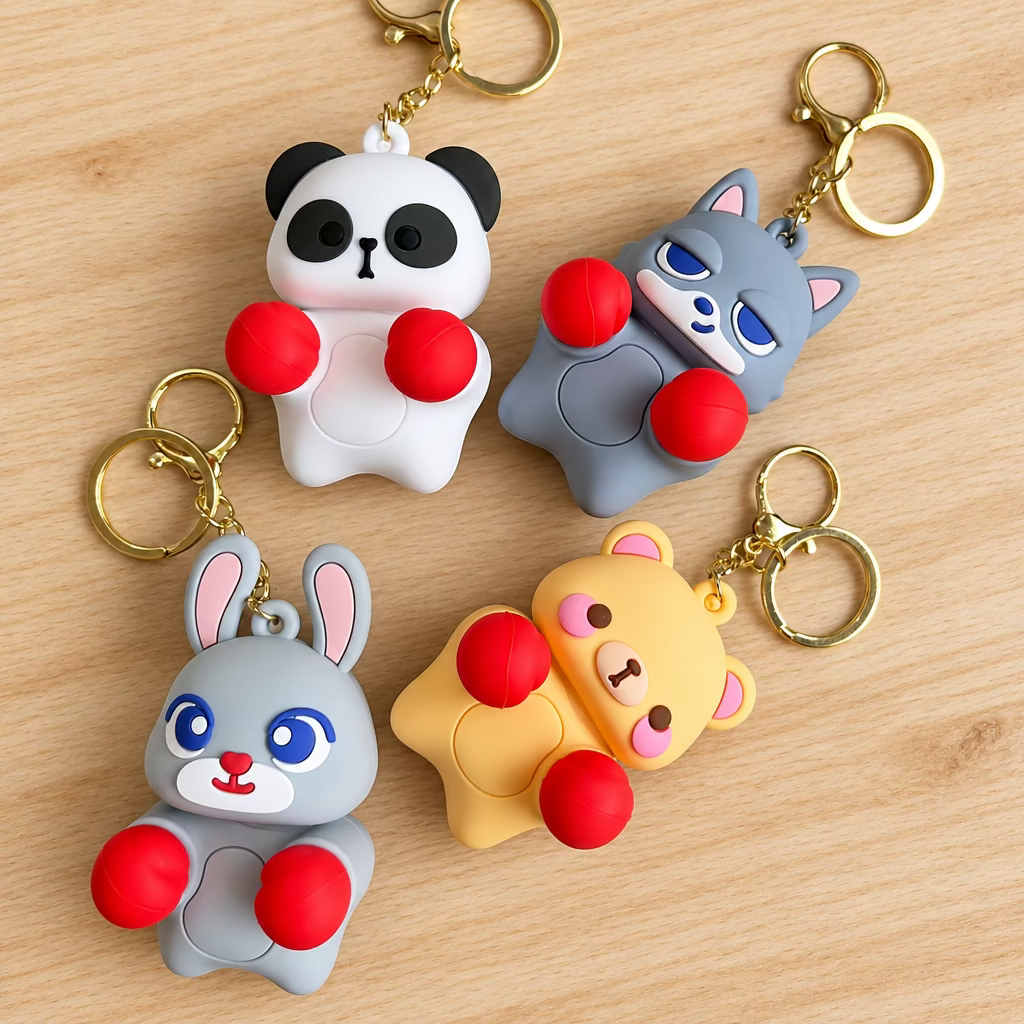 Pop Out Punch Keychains