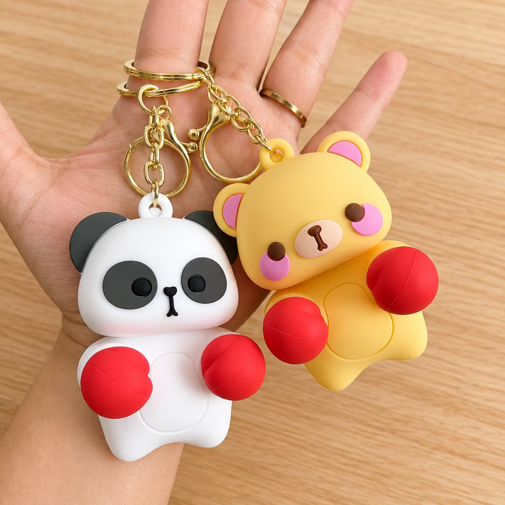 Pop Out Punch Keychains