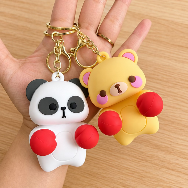 Pop Out Punch Keychains