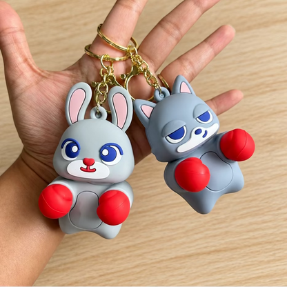 Pop Out Punch Keychains