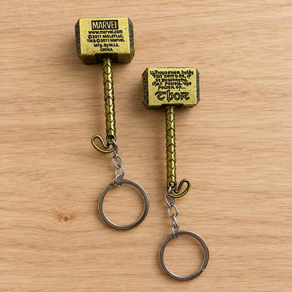 Thor Hammer Keychain