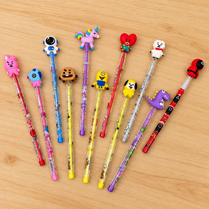 Character Theme Pencils for Kids