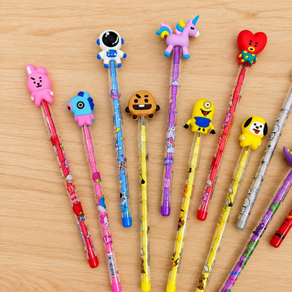 Character Theme Pencils for Kids