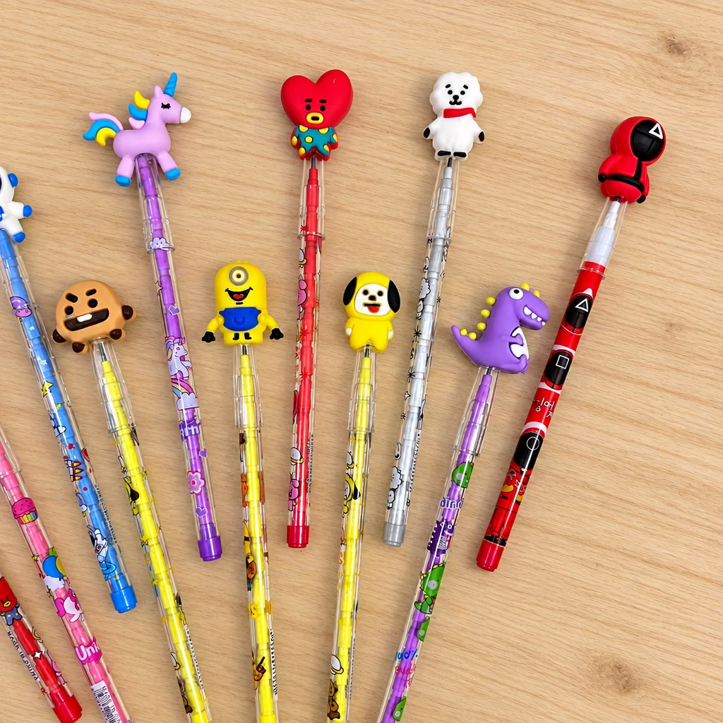 Character Theme Pencils for Kids