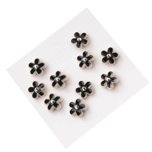 Flower Stud Earrings (1 Pair)
