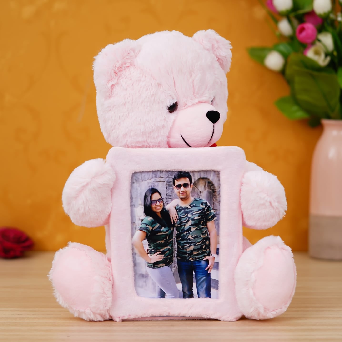 Customised Photo Frame Teddy