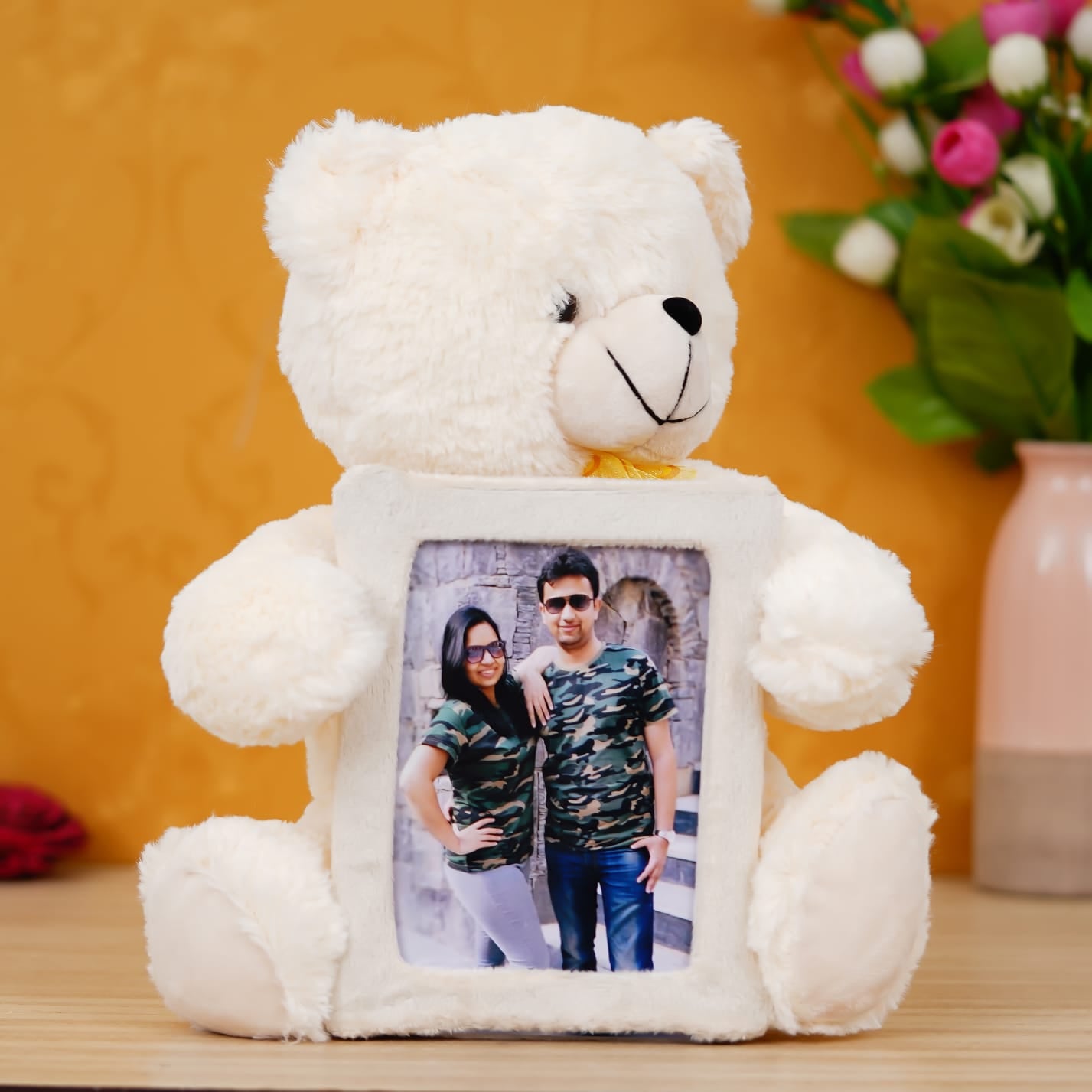 Customised Photo Frame Teddy