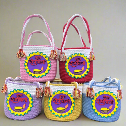 Premium Diwali Gifting Jute Baskets
