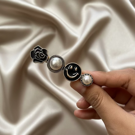 Cute Smiley Face Hair Pin