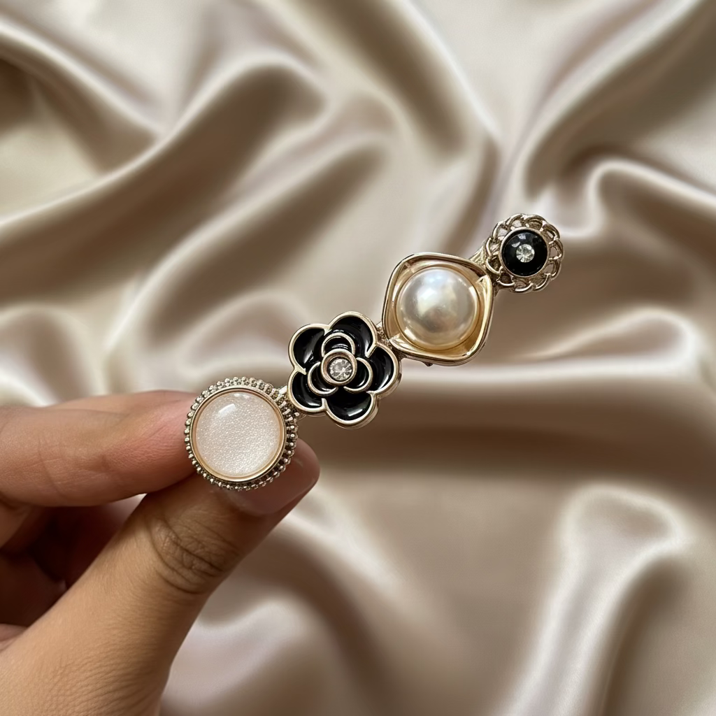 Elegant Pearl Hair Clip