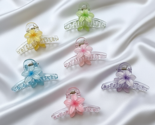 Floral Hair Claw