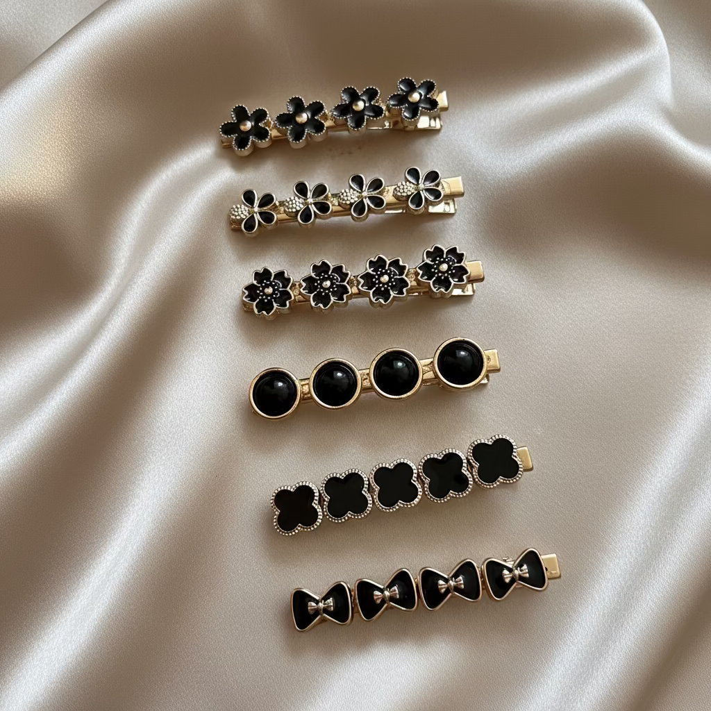 Black Hair Pins