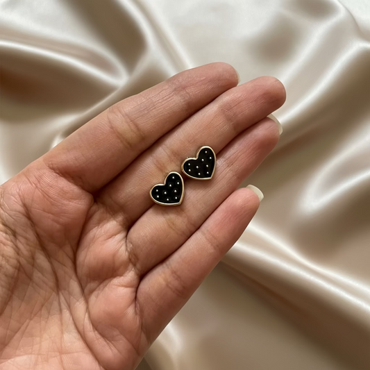 Heart Stud Earrings