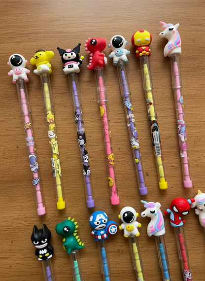 Character Theme Pencils for Kids