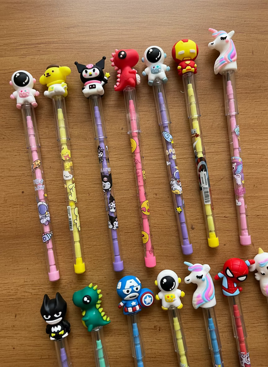 Character Theme Pencils for Kids