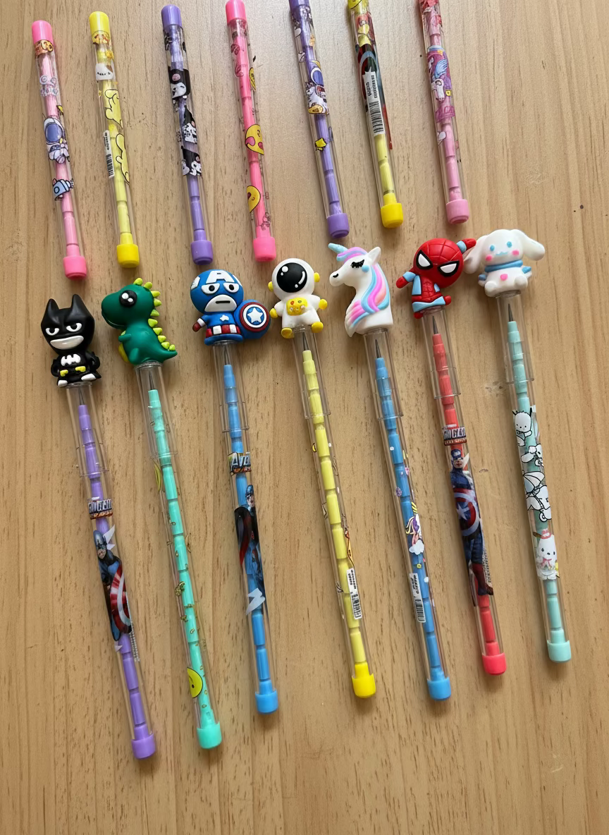 Character Theme Pencils for Kids